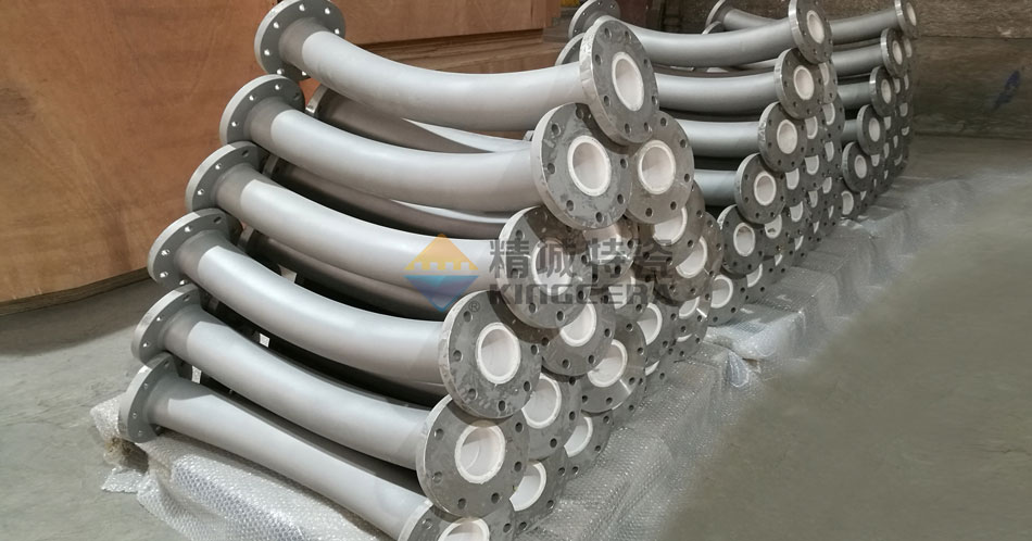整體成型耐磨陶瓷管如何安裝陶瓷環？